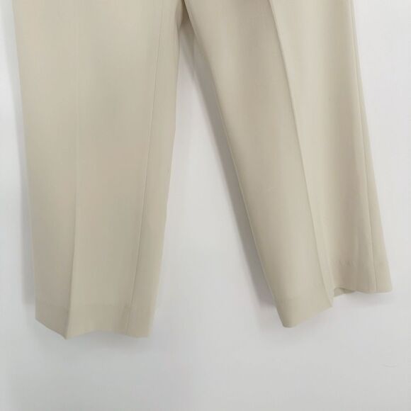 NEW Filippa K Hutton Straight Trouser Pants High Rise in Ivory Women's 38 US 8 - Picture 4 of 10